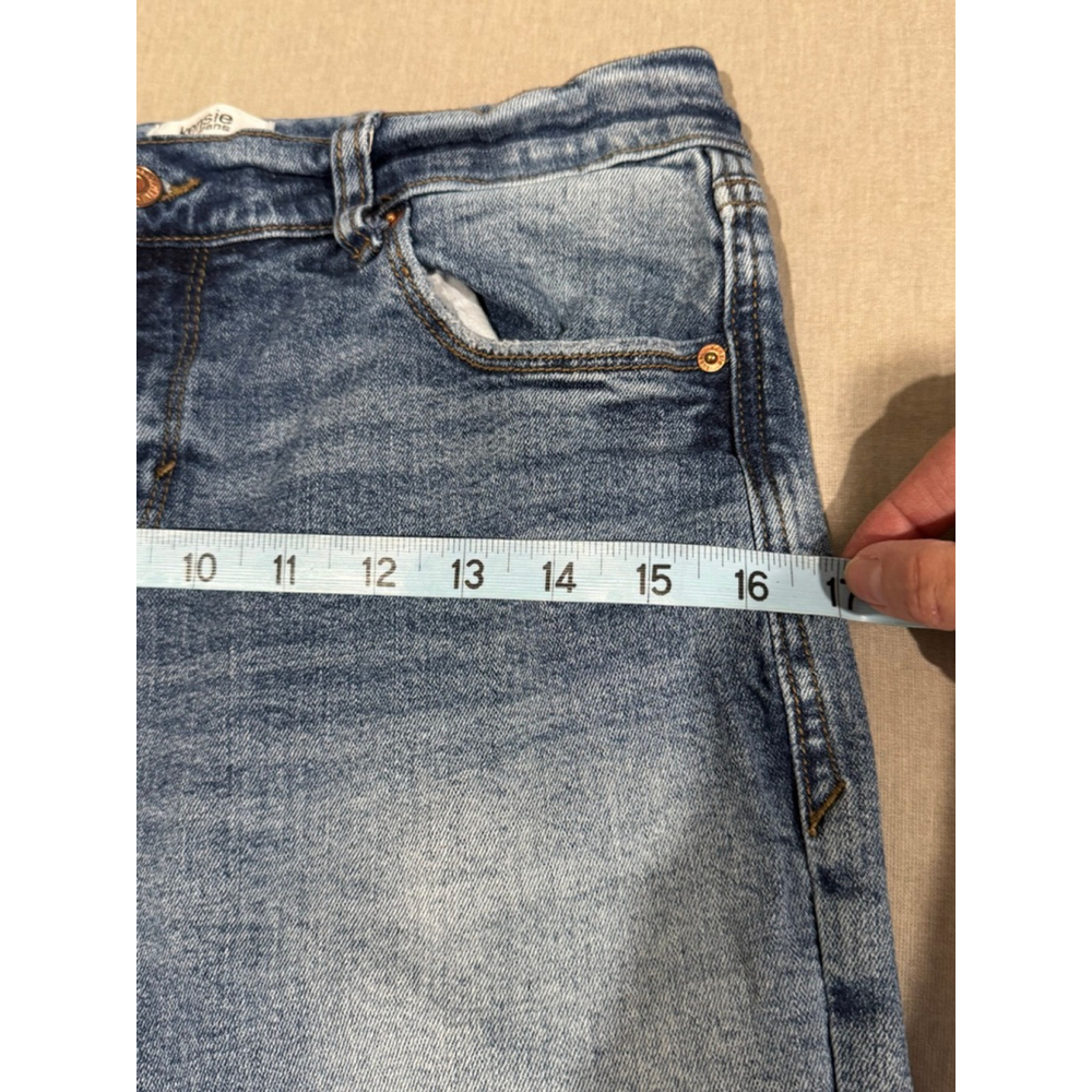 Women's Kensie Jeans Blue Ankle & Cropped skinny stretch raw hem Jeans Size 4 - Picture 10 of 12